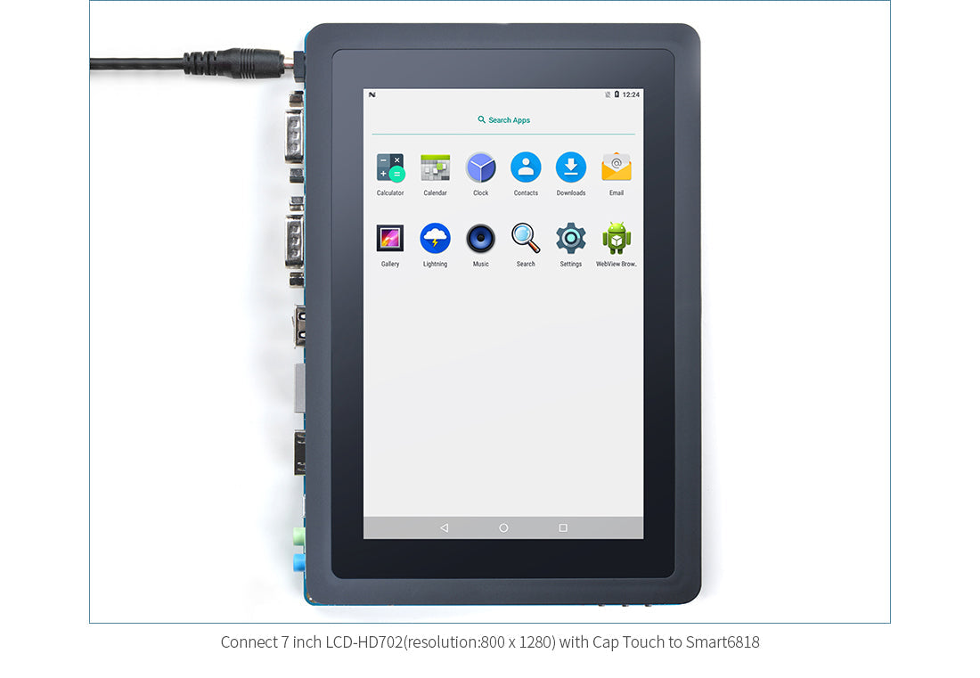 FriendlyElec Smart6818 Dev Kit 2.0 | Octa-Core ARM Cortex-A53 | Industrial Development Kit | LCD Support