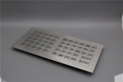 D-8918 Customized 53-keys Embedded Industrial Metal Keypad Use For Supermarket Electronic Scale