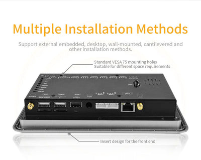 7" RK3568 2x INT SPK All in One HMI Android Panel PC, IPS, ABS Larger Frame