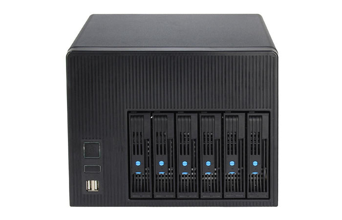 6-Bay NAS Chassis – Hot-Swap Mini-ITX