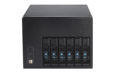 6-Bay NAS Chassis – Hot-Swap Mini-ITX