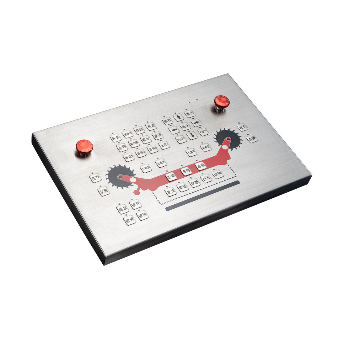 D-89132 Custom 41 Keys Console Metal Rugged Stainless Steel Keyboard