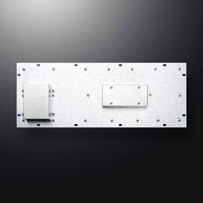 D-8606G IP65 Metal Industrial Keyboards With Trackball Stainless Steel USB Rugged Keyboard For Self Service Kiosk
