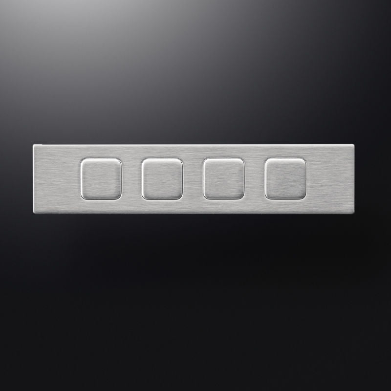 D-8501 Customize Layout 4 keys Industrial Metal Function Keypad for Self Service ATM Terminal Kiosk