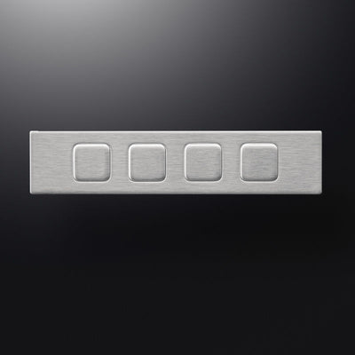 D-8501 Customize Layout 4 keys Industrial Metal Function Keypad for Self Service ATM Terminal Kiosk