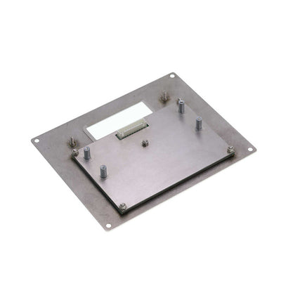 D-8221D 12 Keys Top Mount Metal Keypad With LCD display frame and Braille button