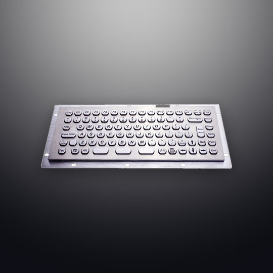 D-8609-1 Stainless steel metal industrial integrated keyboard use for drone self-service machine industrial control machine mining