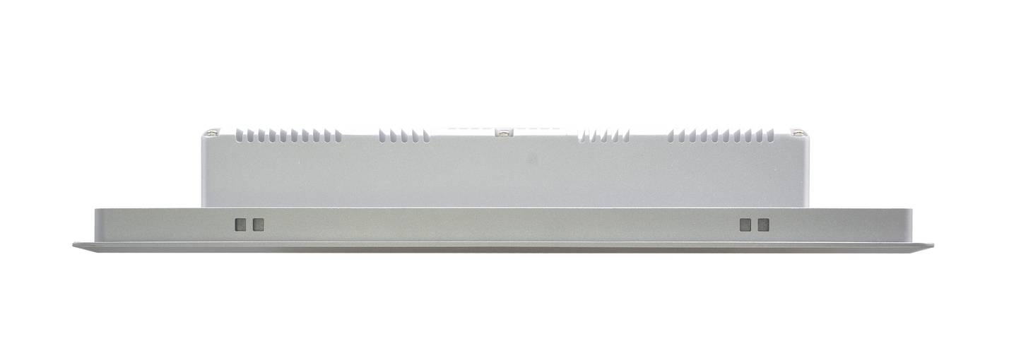 17″ Fanless Industrial Panel PC | Intel Celeron J6412 | IP65 Front | HDMI + DP