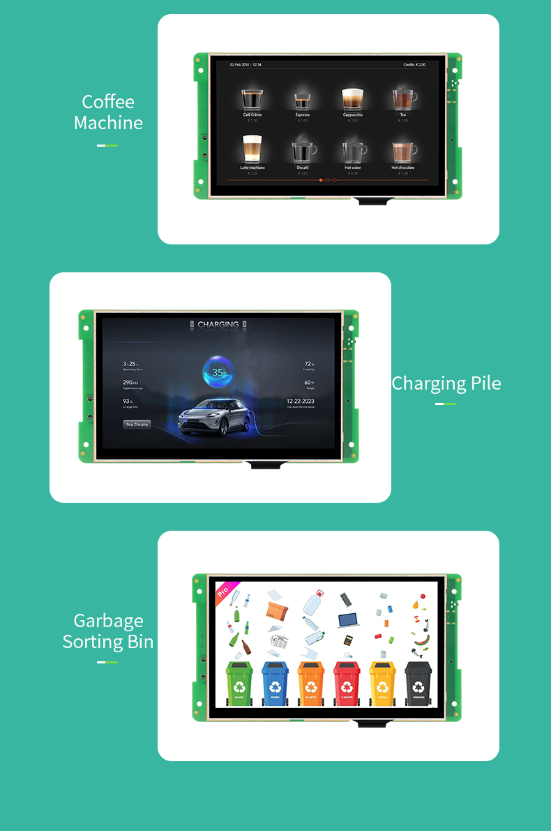 7″ Android Panel PC | Allwinner A40i | RS232 RS485 | IPS Open Frame | K0
