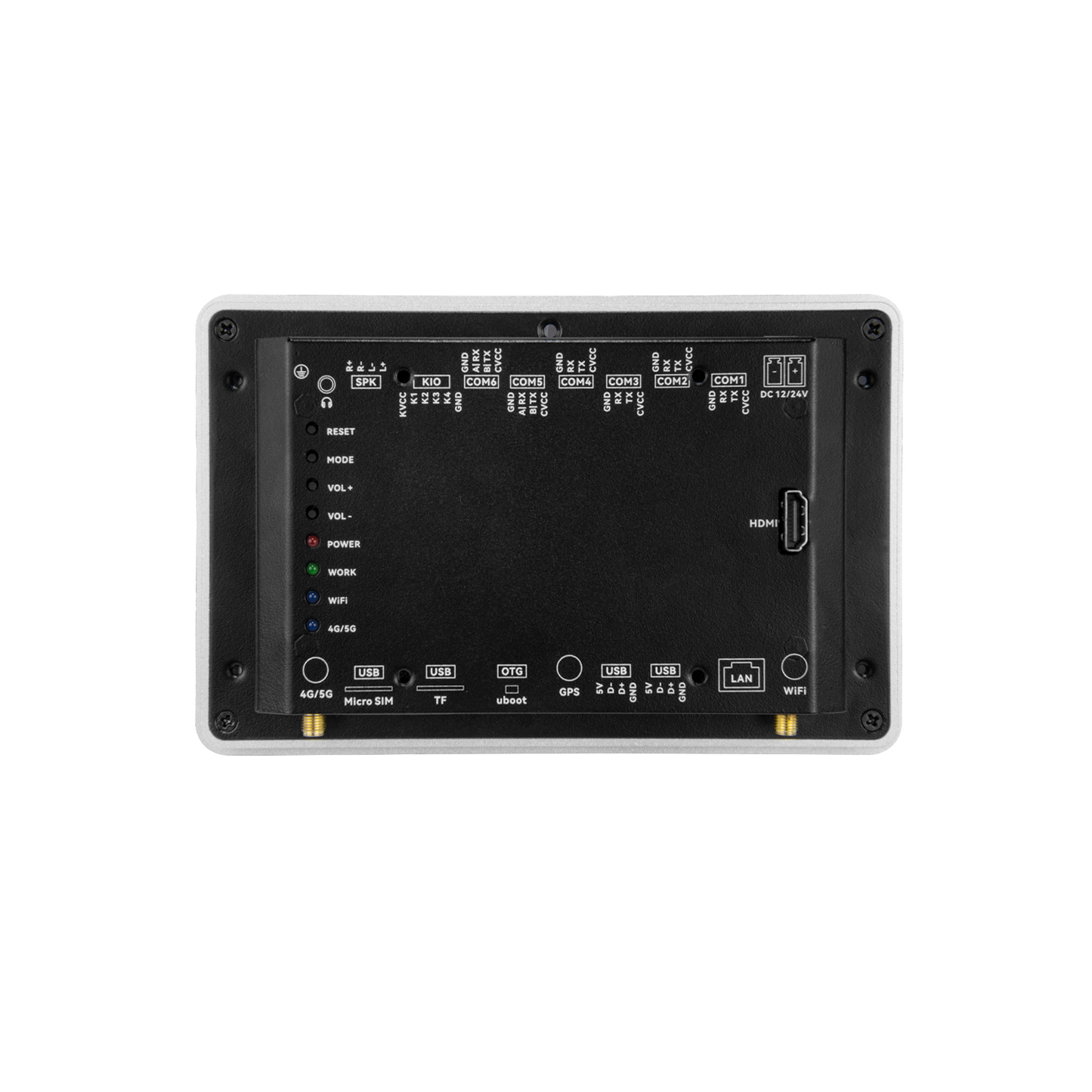 7" RK3568 All in One HMI Android Panel PC, IPS, AL Frame