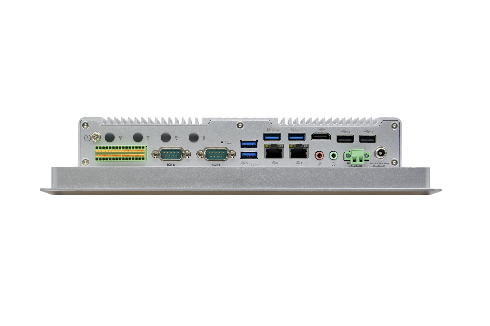 12.1″ Fanless Industrial Panel PC | Core i5 (Configurable) | HDMI+DP | IP65 Front