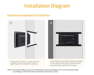 7" A133P 2x INT SPK All in One HMI Android Panel PC, IPS, ABS Larger Frame