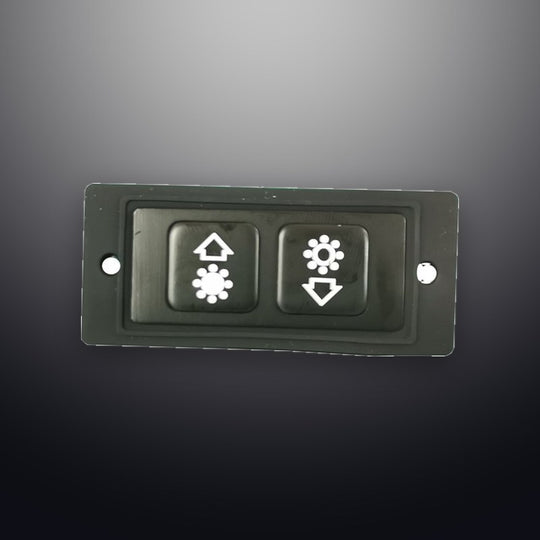 D-8529 2 Key IP65 Waterproof Rugged Metal Keypad