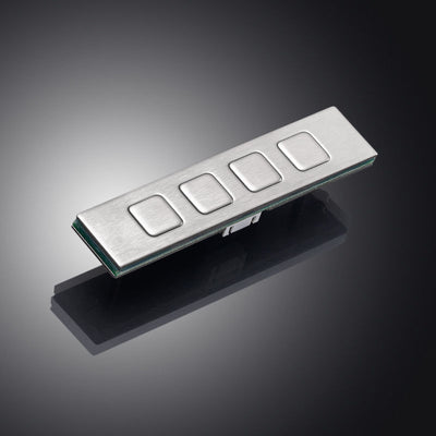 D-8501 Customize Layout 4 keys Industrial Metal Function Keypad for Self Service ATM Terminal Kiosk