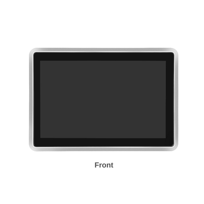 10.1" RK3576S 2x INT SPK All in One HMI Android Panel PC, IPS, ABS Larger Frame