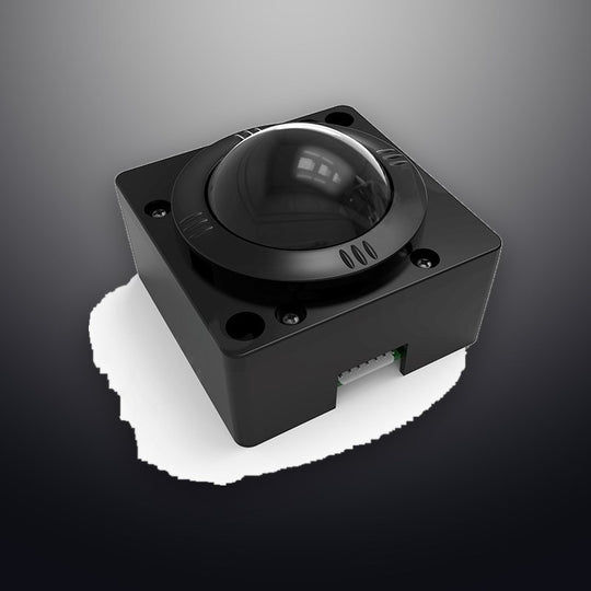 JS50A 50mm IP54 Rated Waterproof Rugged Sealed Medical B-ultrasound Trackball Module With Mounting Holes