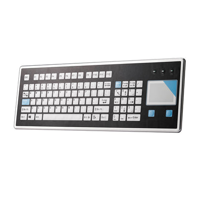 Industrial Grade IP65 Dynamic Panel Mount Membrane Keyboard with Rugged Touchpad Reliable Data Input for Harsh Environments