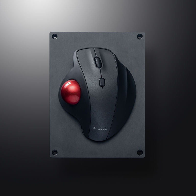 D-8332 Panel Mount Embedded Wired Ergonomic Trackball Mouse, Optical Vertical Rollerball Mice, 34mm Trackball
