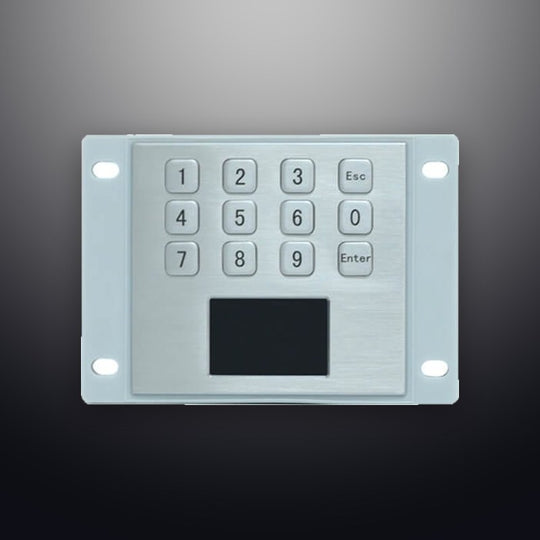 D-8410 IP65 waterproof metal touchpad with numeric keypad