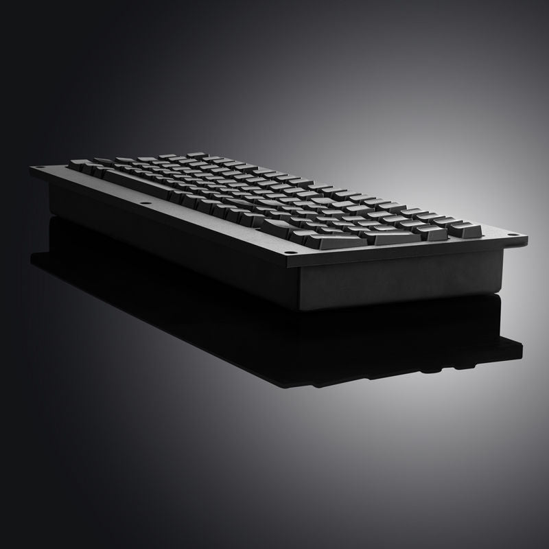 D-8665 Ruggedized Keyboard Full Keys Metal Panel With Mechanical Switch