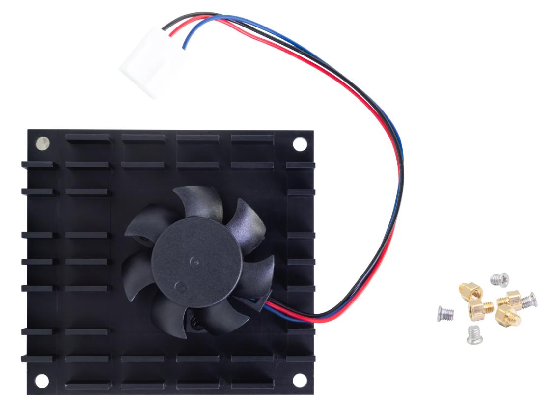 Banana Pi BE14H-02 Heatsink with Fan for BPI-R4-BE14 WIFI7 module – 1