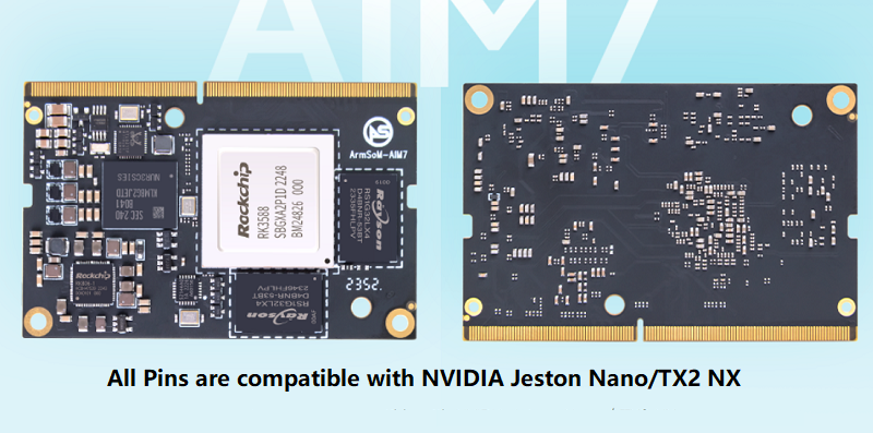 Banana Pi BPI-AIM7 (8+128) Compute Module (Carrier Board Required) – 8GB RAM + 128GB eMMC – 1