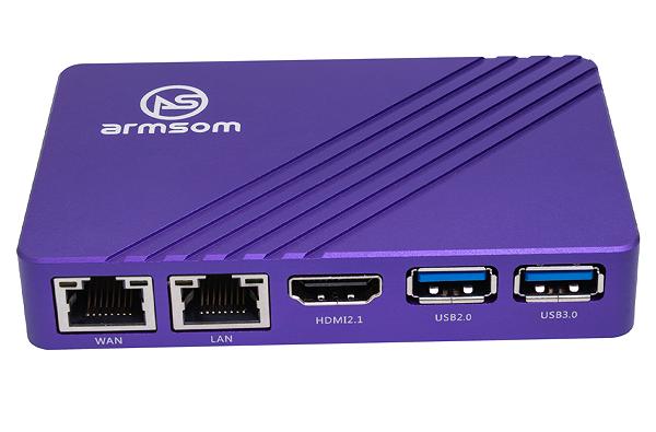Banana Pi BPI-M7 Aluminium Case (Purple) – 1