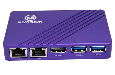 Banana Pi BPI-M7 Aluminium Case (Purple) – 1