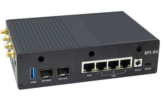 Banana Pi BPI-R4/POE Aluminium Case – 1