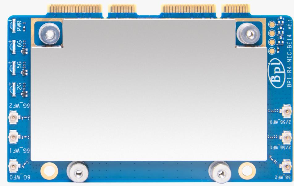 Banana Pi BPI-R4-NIC-BE14 V2.1 Wifi7 Module – 1