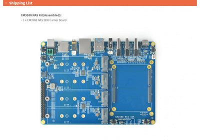 CM3588 - Powerful Development Board with RK3588S SoC