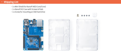 Mini Shield for NanoPi NEO Core/Core2