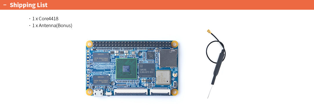 Friendly Elec CORE4418 Pack
