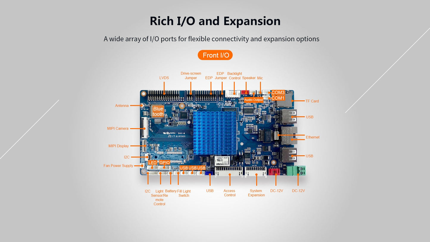 LIONTRON F3X Smart Face Recognition Access Control Board