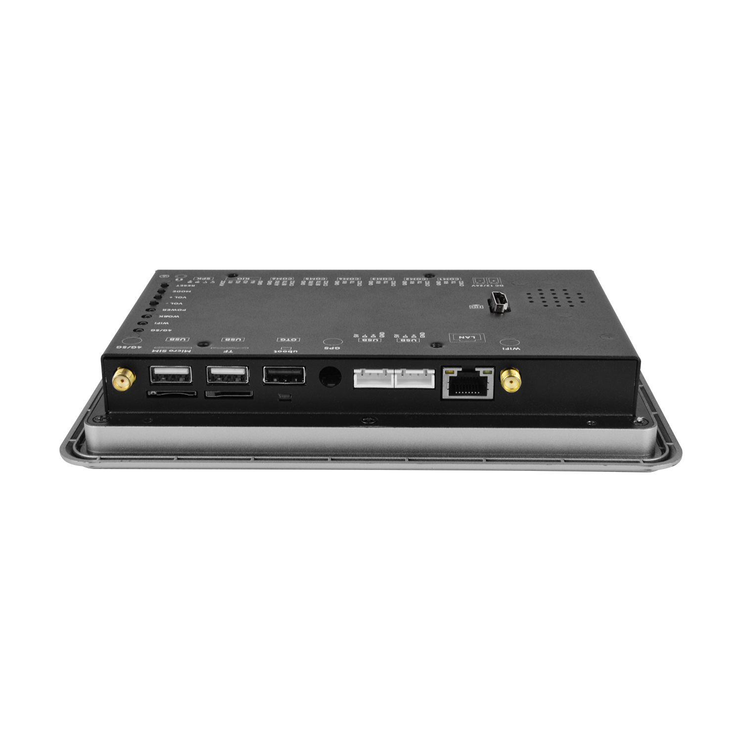 7" RK3576S 2x INT SPK All in One HMI Android Panel PC, IPS, ABS Larger Frame