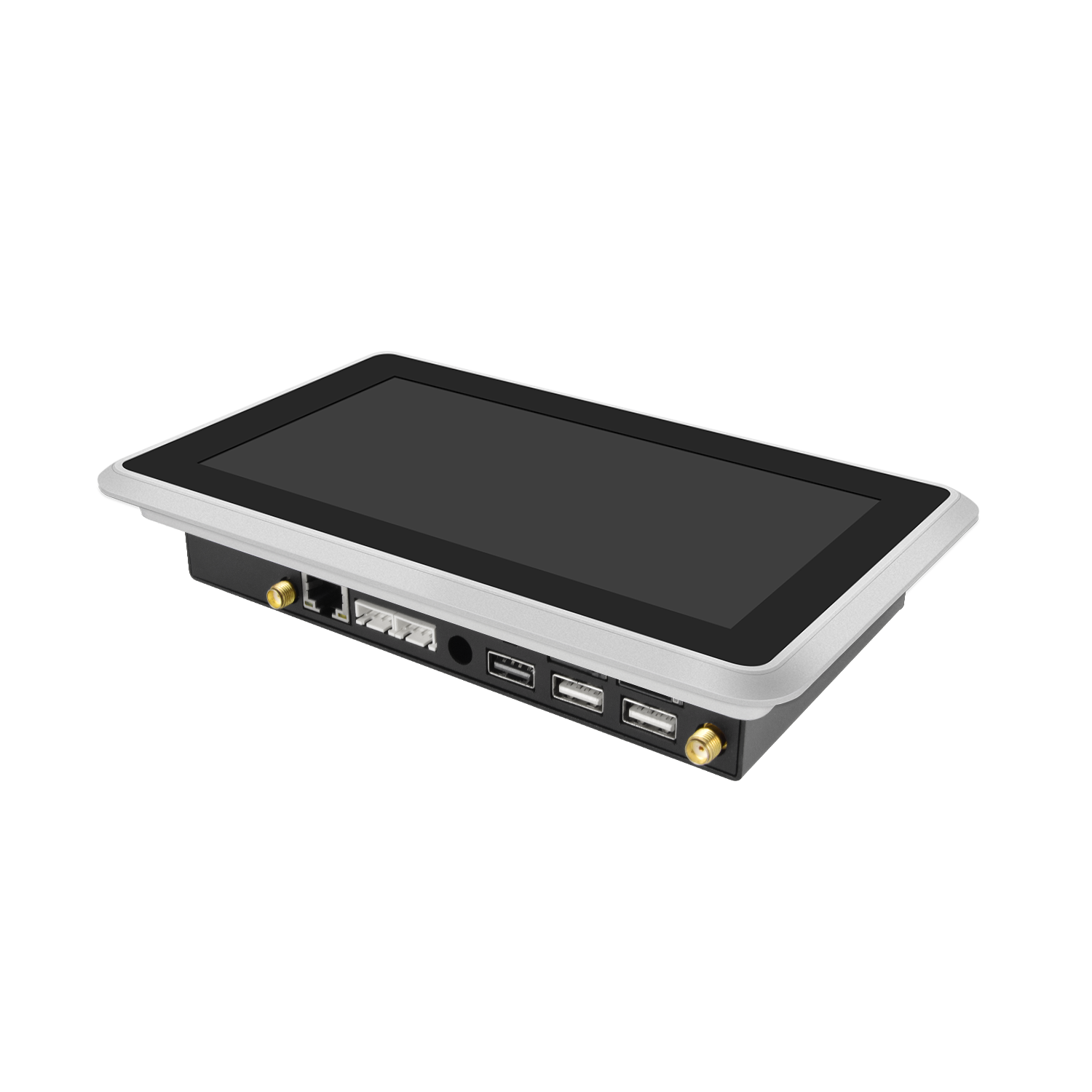 7" RK3576S 2x INT SPK All in One HMI Android Panel PC, IPS, ABS Larger Frame