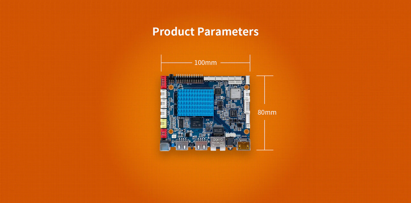 10.1″ Android Panel PC RK3288 – Industrial Open Frame HMI Board | H3