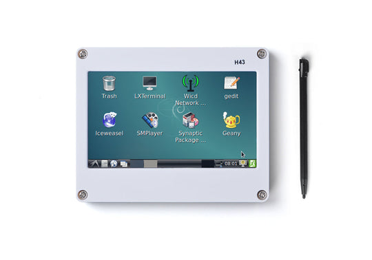 H43 4.3″ LCD Display | Resistive Touch | 480×272 | RGB Interface | One-Wire Backlight