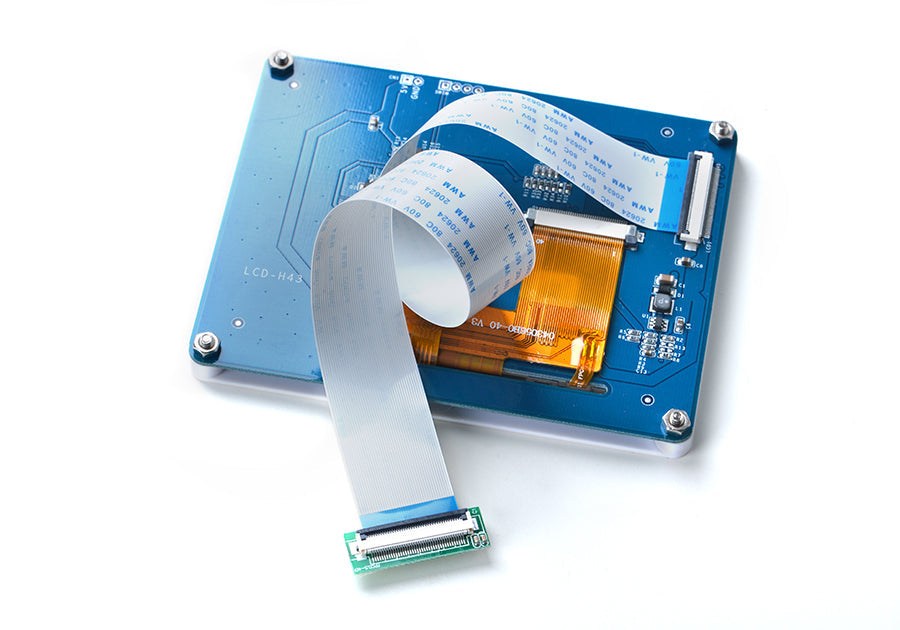 H43 4.3″ LCD Display | Resistive Touch | 480×272 | RGB Interface | One-Wire Backlight