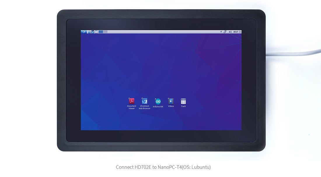 HD702E 7″ eDP LCD Display | Capacitive Touch | 800×1280 | eDP 30-Pin | Android Lubuntu