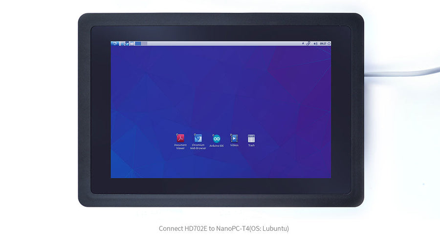 HD702E 7″ eDP LCD Display | Capacitive Touch | 800×1280 | eDP 30-Pin | Android Lubuntu