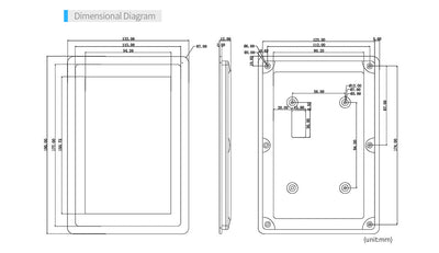 HD702V 7″ LVDS HD Display | Capacitive Touch | 1280×800 | LVDS Interface | Android Linux