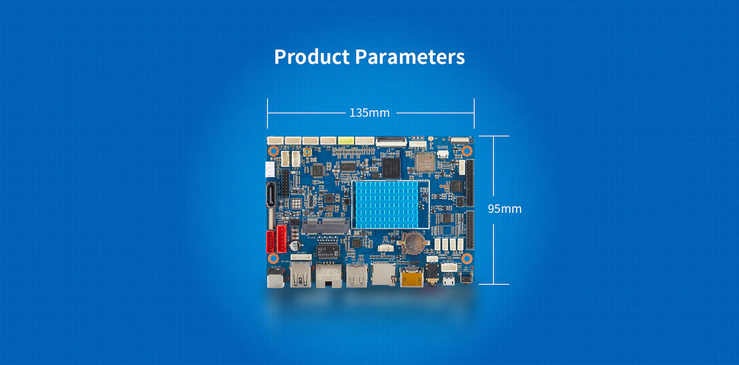 7″ Android Panel PC RK3566 – Open Frame Industrial HMI Board | K-3566