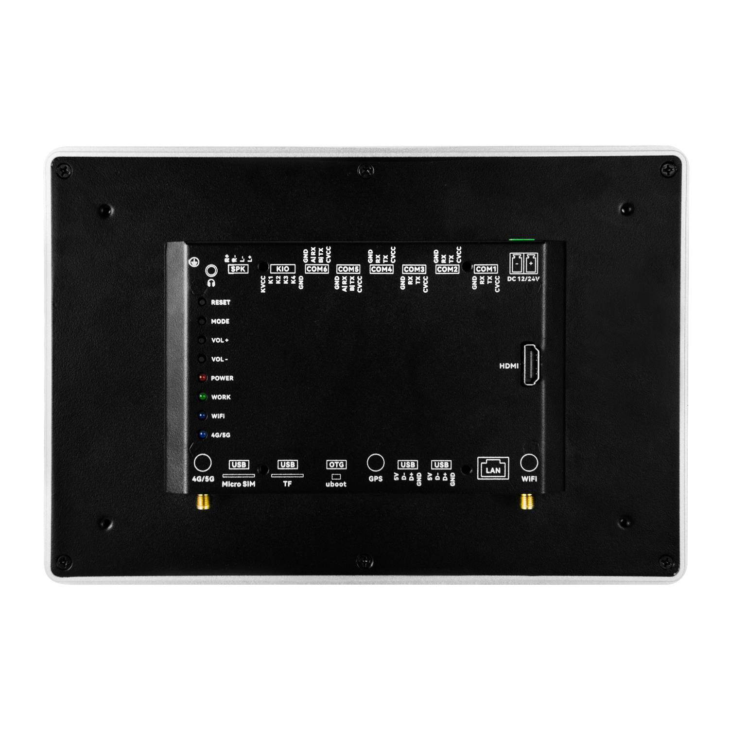 10.1" RK3576S All in One HMI Android Panel PC, IPS, AL Frame