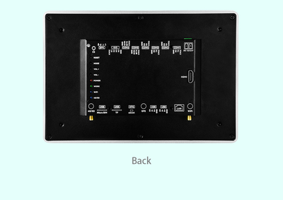10.1" RK3288 All in One HMI Android Panel PC, IPS, AL Frame