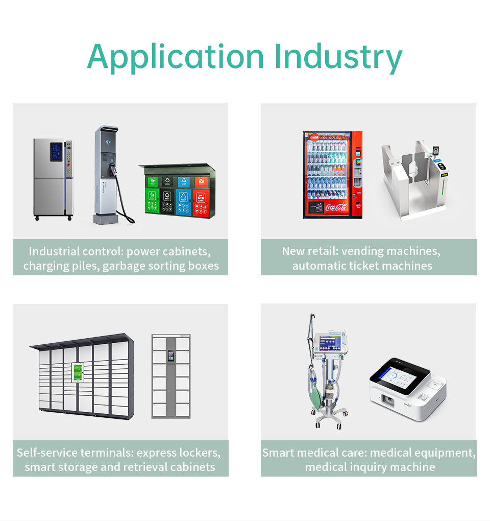 10.1" A133P All in One HMI Android Panel PC, IPS, AL Frame