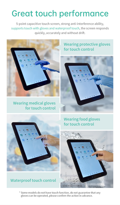 7" A133P All in One HMI Android Panel PC, IPS, ABS Frame