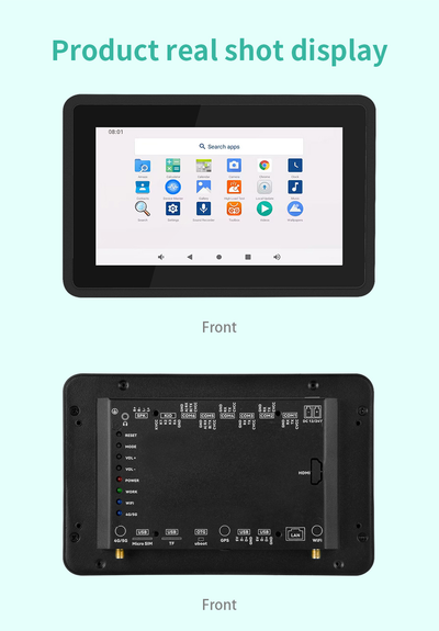 10.1" A133P All in One HMI Android Panel PC, IPS, ABS Frame