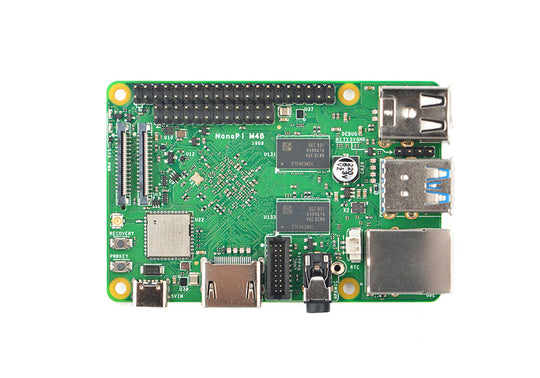 NanoPi M4B RK3399 Development Board | RPi B3+ Form Factor | WiFi + BT 5.0 | PCIe x2 | HDMI 2.0
