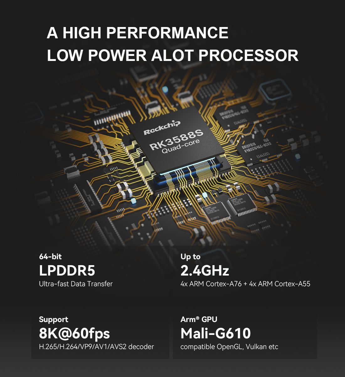 Friendly Elec NanoPi M6 RK3588S LPDDR5 AI & Edge Computing Development Board